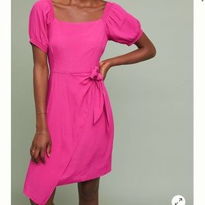 Easter Pink Resort Wrap Dress